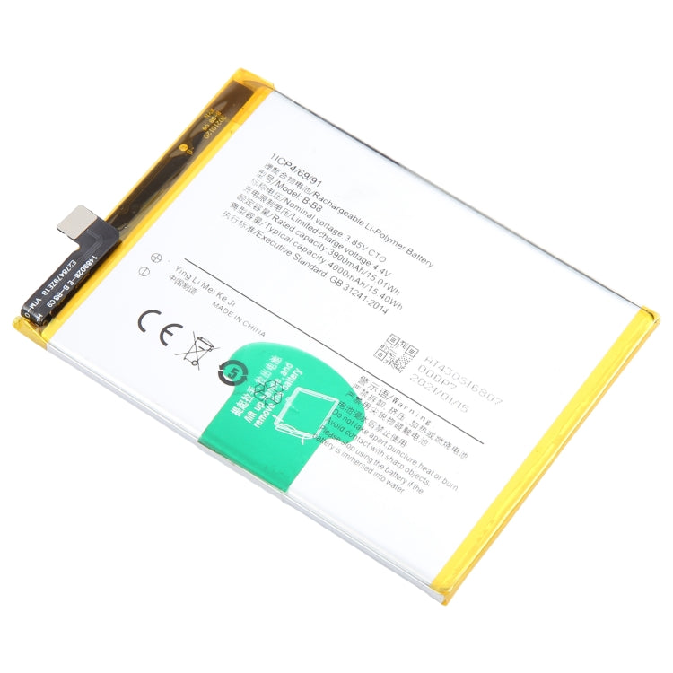 For vivo X9 Plus B-B8 3900mAh Li-Polymer Battery Replacement - For vivo by buy2fix | Online Shopping UK | buy2fix