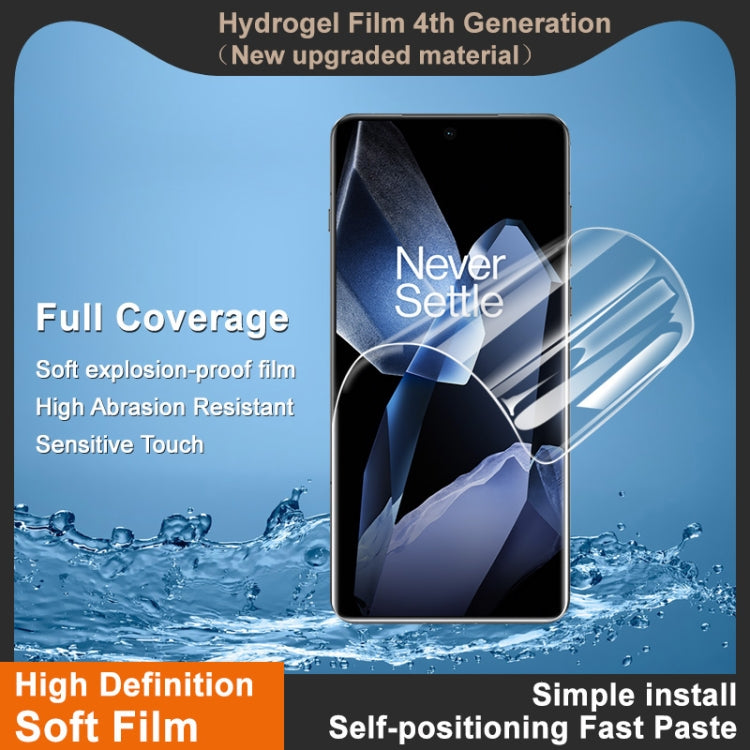 For OnePlus 13 imak 4th Generation  Full Coverage Screen Hydrogel Film Protector - OnePlus Tempered Glass by imak | Online Shopping UK | buy2fix