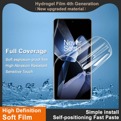 For OnePlus 13 imak 4th Generation  Full Coverage Screen Hydrogel Film Protector - OnePlus Tempered Glass by imak | Online Shopping UK | buy2fix