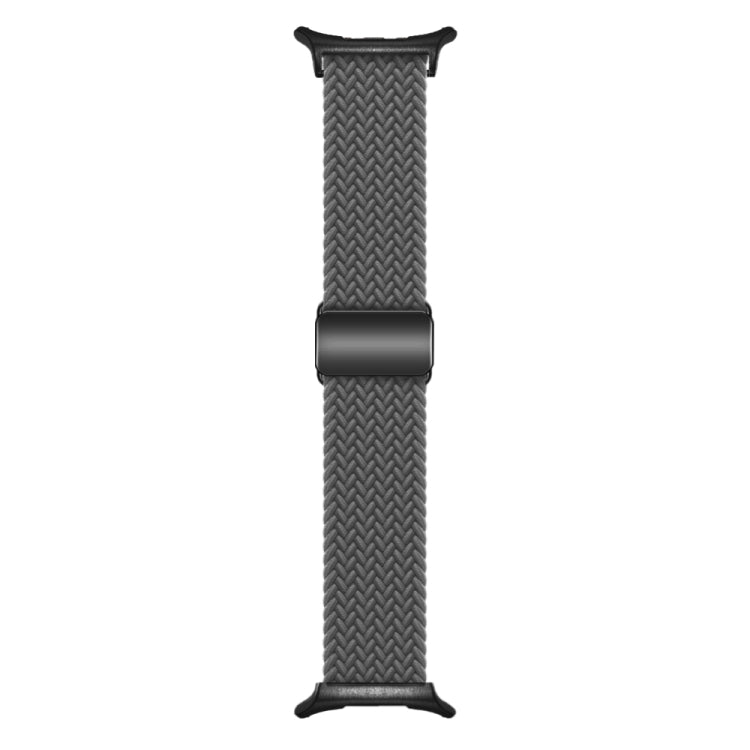 For Samsung Galaxy Watch Ultra 47mm / Ultra 2025 Nylon Loop Magnetic Buckle Watch Band(Space Grey) - Watch Bands by buy2fix | Online Shopping UK | buy2fix