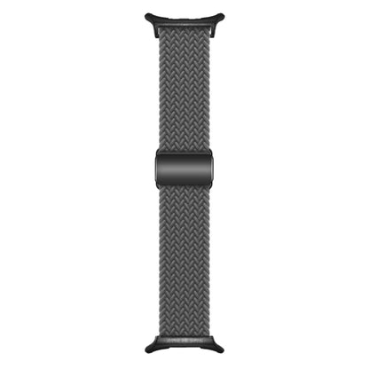 For Samsung Galaxy Watch Ultra 47mm / Ultra 2025 Nylon Loop Magnetic Buckle Watch Band(Space Grey) - Watch Bands by buy2fix | Online Shopping UK | buy2fix