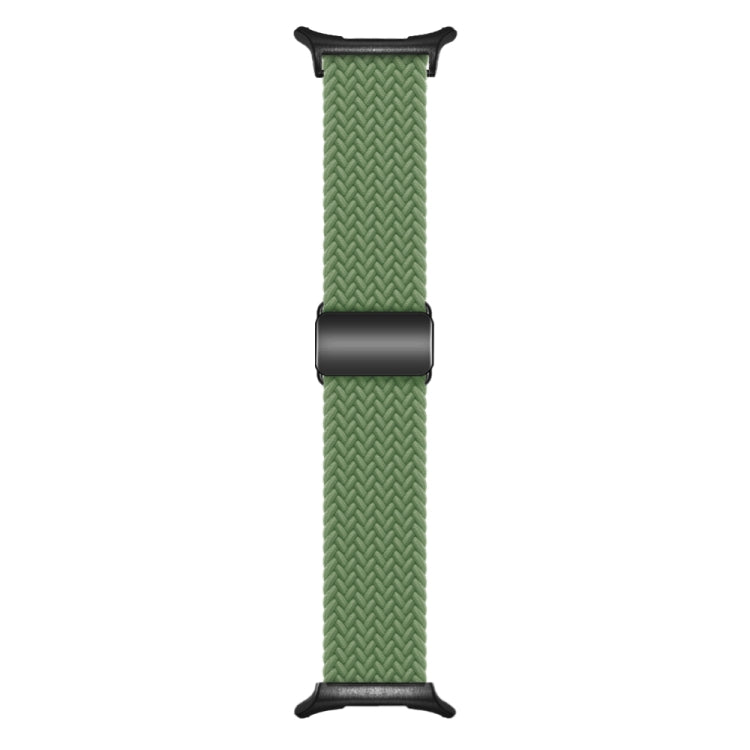 For Samsung Galaxy Watch Ultra 47mm / Ultra 2025 Nylon Loop Magnetic Buckle Watch Band(Cactus) - Watch Bands by buy2fix | Online Shopping UK | buy2fix
