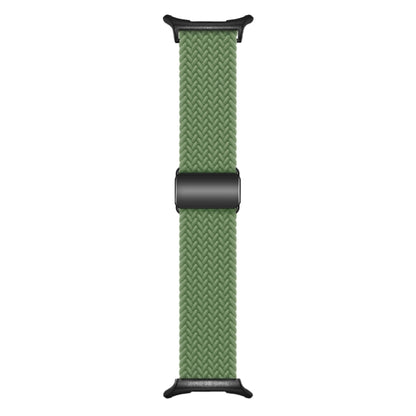 For Samsung Galaxy Watch Ultra 47mm / Ultra 2025 Nylon Loop Magnetic Buckle Watch Band(Cactus) - Watch Bands by buy2fix | Online Shopping UK | buy2fix