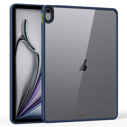 For iPad Air 11 2025 / 2024 Ming Shield Series PC Hybrid TPU Tablet Case(Blue) - iPad Air 11 2025 / 2024 Cases by buy2fix | Online Shopping UK | buy2fix