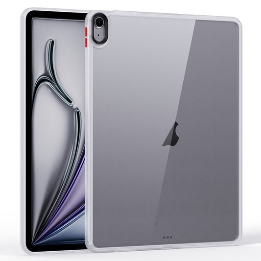 For iPad Air 11 2025 / 2024 Ming Shield Series PC Hybrid TPU Tablet Case(White) - iPad Air 11 2025 / 2024 Cases by buy2fix | Online Shopping UK | buy2fix