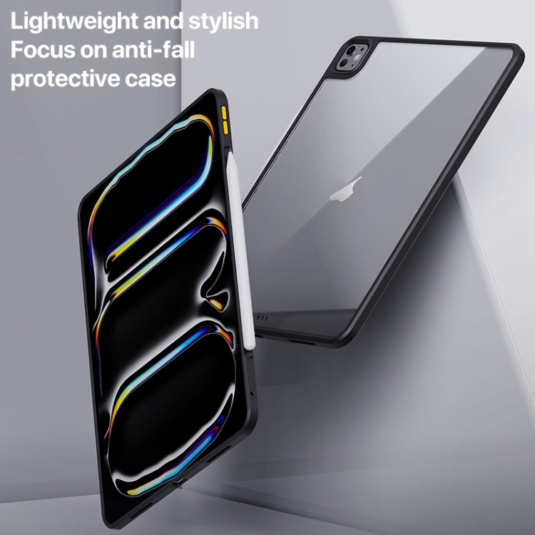 For iPad Air 11 2025 / 2024 Ming Shield Series PC Hybrid TPU Tablet Case(Grey) - iPad Air 11 2025 / 2024 Cases by buy2fix | Online Shopping UK | buy2fix