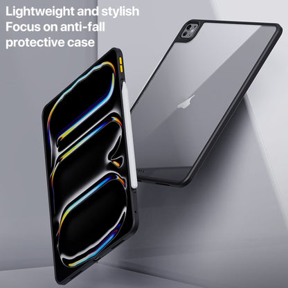 For iPad Air 11 2025 / 2024 Ming Shield Series PC Hybrid TPU Tablet Case(Grey) - iPad Air 11 2025 / 2024 Cases by buy2fix | Online Shopping UK | buy2fix
