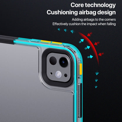 For iPad Air 11 2025 / 2024 Ming Shield Series PC Hybrid TPU Tablet Case(Grey) - iPad Air 11 2025 / 2024 Cases by buy2fix | Online Shopping UK | buy2fix