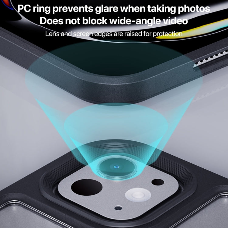 For iPad Air 11 2025 / 2024 Ming Shield Series PC Hybrid TPU Tablet Case(Grey) - iPad Air 11 2025 / 2024 Cases by buy2fix | Online Shopping UK | buy2fix