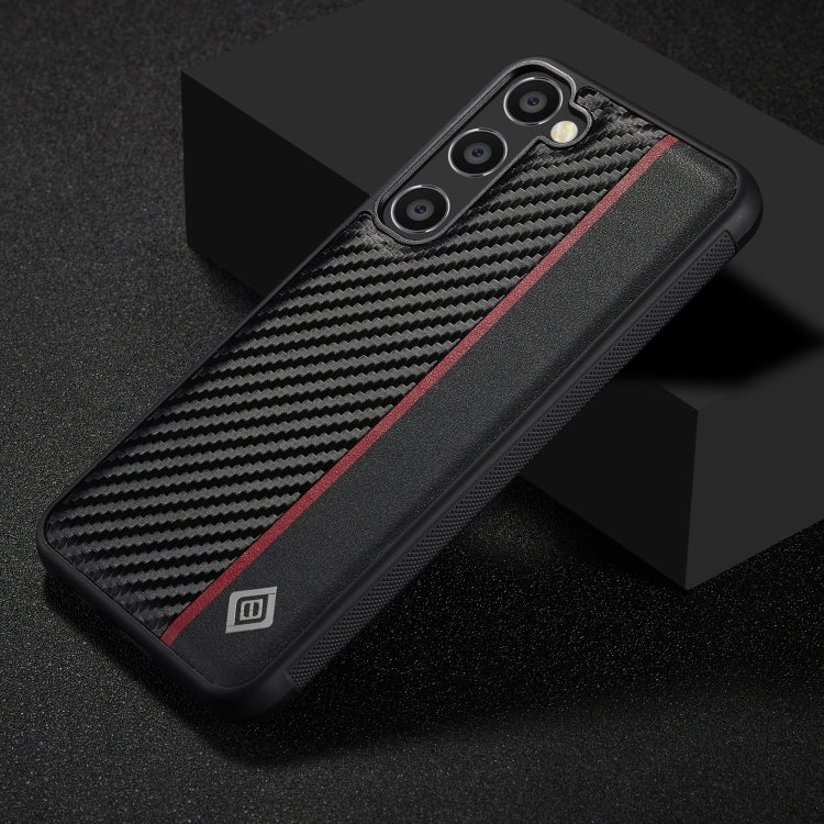For Samsung Galaxy S25+ 5G LC.IMEEKE 3 in 1 Carbon Fiber Texture Shockproof Phone Case(Black) - Galaxy S25+ 5G Cases by LC.IMEEKE | Online Shopping UK | buy2fix
