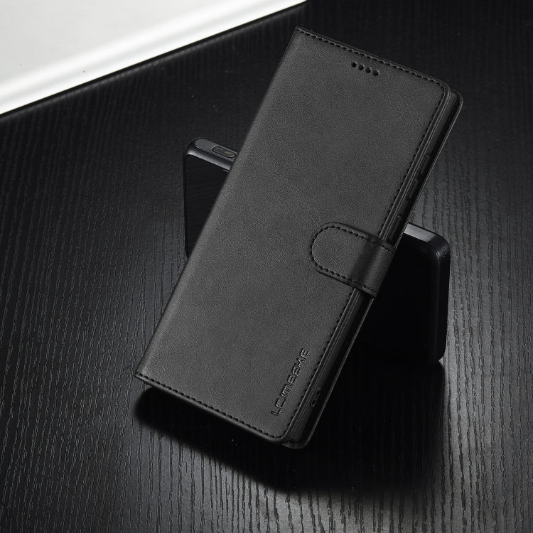For Samsung Galaxy S25 Ultra 5G LC.IMEEKE Calf Texture Leather Phone Case(Black) - Galaxy S25 Ultra 5G Cases by LC.IMEEKE | Online Shopping UK | buy2fix