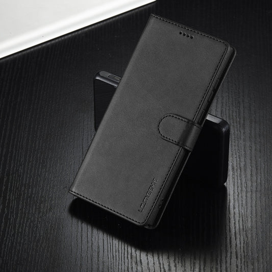 For Samsung Galaxy S25 Ultra 5G LC.IMEEKE Calf Texture Leather Phone Case(Black) - Galaxy S25 Ultra 5G Cases by LC.IMEEKE | Online Shopping UK | buy2fix