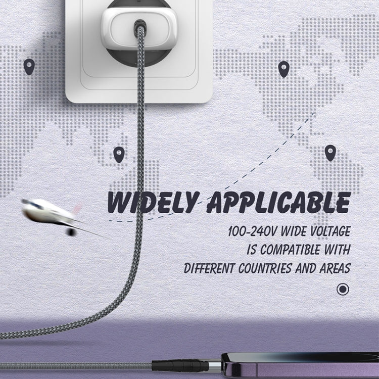 LDNIO A1206C PD27W USB-C / Type-C Fast Charger with 1m Type-C Cable, Plug Type:EU Plug(White) - USB Charger by LDNIO | Online Shopping UK | buy2fix