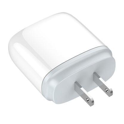 LDNIO Q229 QC3.0 / PD20W USB + Type-C Fast Charger with 1m USB to Type-C Cable, Plug Type:US Plug(White) - USB Charger by LDNIO | Online Shopping UK | buy2fix