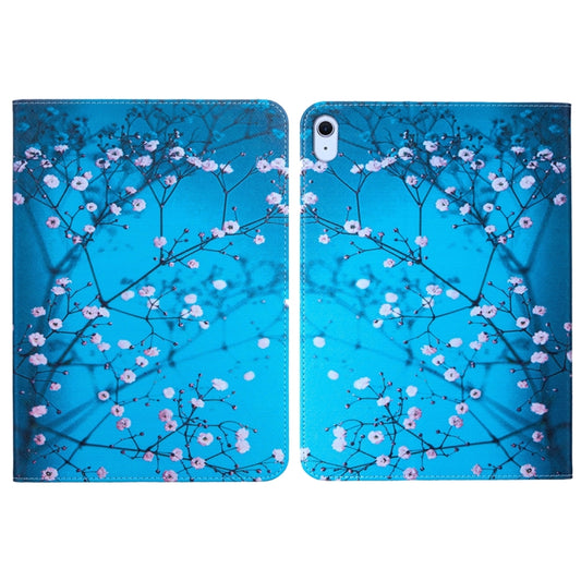 For iPad Air 13 2025 / 2024 Colored Drawing Leather Tablet Case(Plum Blossom) - iPad Air 13 2025 / 2024 Cases by buy2fix | Online Shopping UK | buy2fix