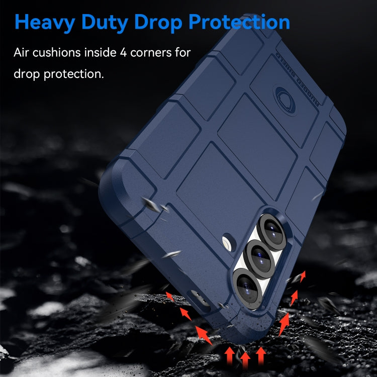 For Samsung Galaxy S25 5G Full Coverage Shockproof TPU Phone Case(Blue) by buy2fix