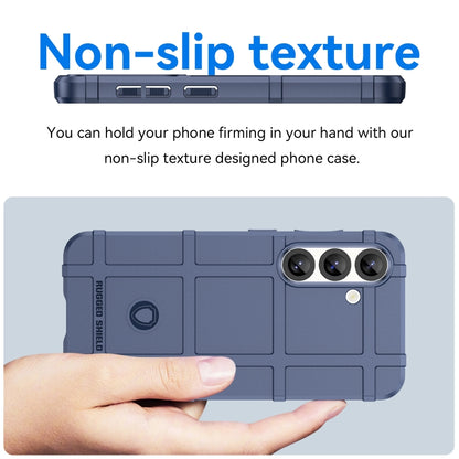 For Samsung Galaxy S25 5G Full Coverage Shockproof TPU Phone Case(Blue) by buy2fix