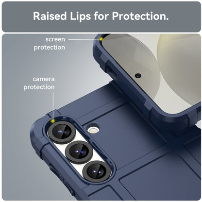 For Samsung Galaxy S25 5G Full Coverage Shockproof TPU Phone Case(Blue) by buy2fix
