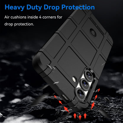 For Samsung Galaxy S25+ 5G Full Coverage Shockproof TPU Phone Case(Black) by buy2fix