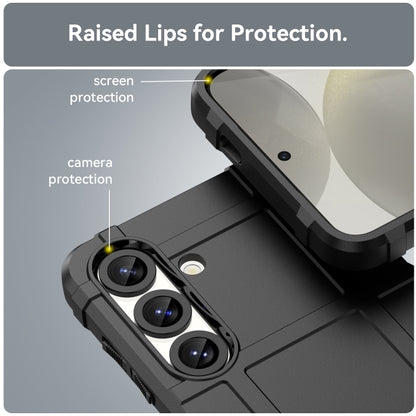 For Samsung Galaxy S25+ 5G Full Coverage Shockproof TPU Phone Case(Black) by buy2fix