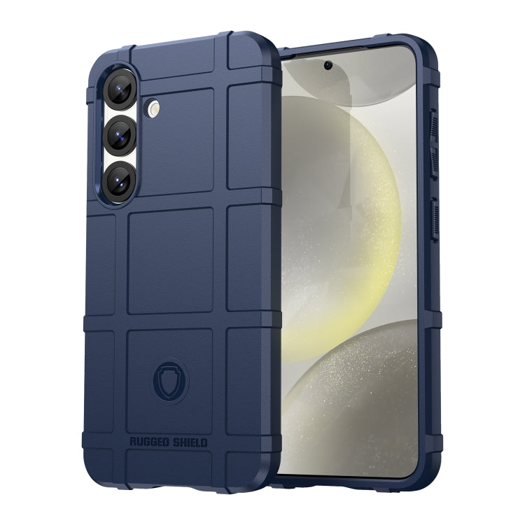 For Samsung Galaxy S25+ 5G Full Coverage Shockproof TPU Phone Case(Blue) by buy2fix
