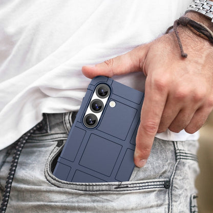 For Samsung Galaxy S25+ 5G Full Coverage Shockproof TPU Phone Case(Blue) by buy2fix