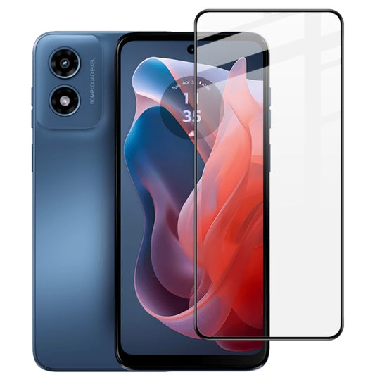 For Motorola Moto G Play 2024 imak 9H Surface Hardness Full Screen Tempered Glass Film Pro+ Series by imak