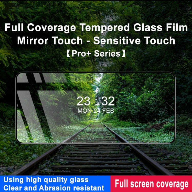 For Motorola Moto G Play 2024 imak 9H Surface Hardness Full Screen Tempered Glass Film Pro+ Series by imak