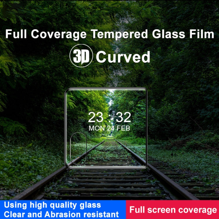 For Motorola Razr 50 imak 3D Curved Full Rear Screen Tempered Glass Film by imak