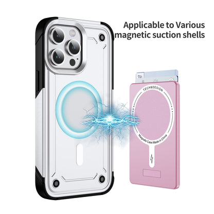 Skin Feel MagSafe Magnetic Phone Card Sleeve with Bracket(Pink) - Adhesive Card Holders by buy2fix | Online Shopping UK | buy2fix