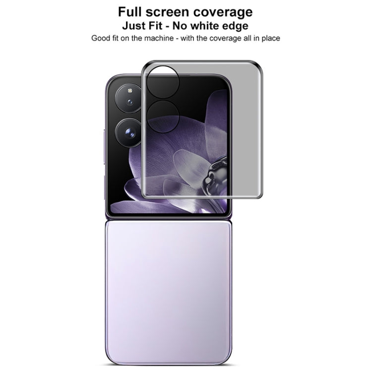 For Xiaomi Mix Flip imak 3D Curved Privacy Anti-glare Full Rear Screen Tempered Glass Film -  by imak | Online Shopping UK | buy2fix