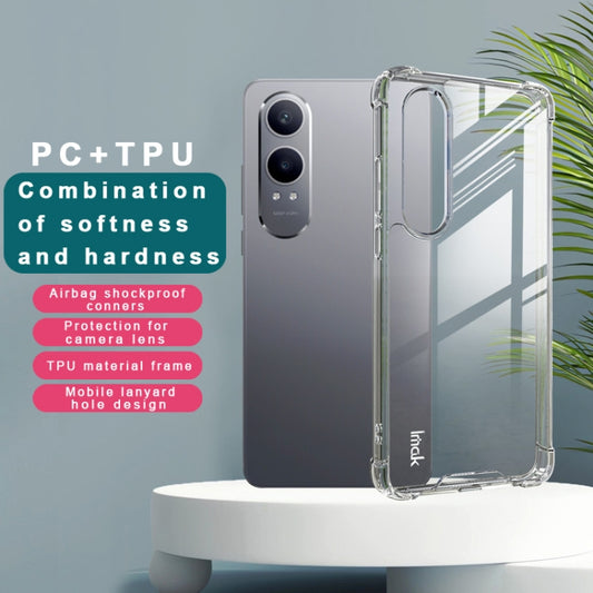 For OnePlus Nord CE4 Lite IMAK Space Shield PC + TPU Airbag Shockproof Phone Case(Transparent) - Nord CE4 Lite Cases by imak | Online Shopping UK | buy2fix