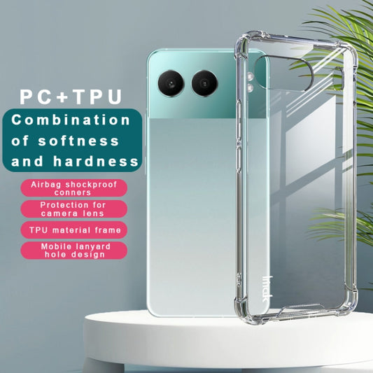 For OnePlus Nord 4 IMAK Space Shield PC + TPU Airbag Shockproof Phone Case(Transparent) - Nord 4 Cases by imak | Online Shopping UK | buy2fix