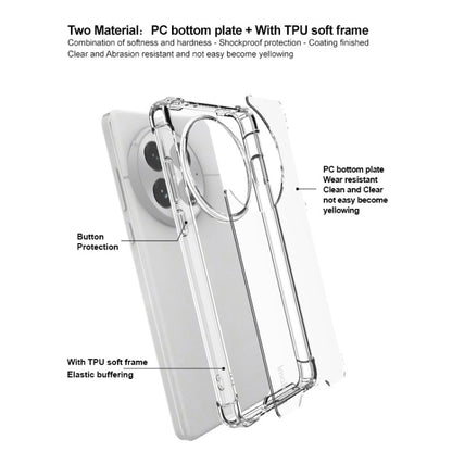 For OnePlus 13 IMAK Space Shield PC + TPU Airbag Shockproof Phone Case(Transparent) - OnePlus Cases by imak | Online Shopping UK | buy2fix