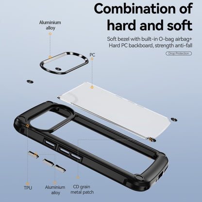 For Google Pixel 9 / 9 Pro TPU + PC Lens Protection Phone Case(Black) by buy2fix