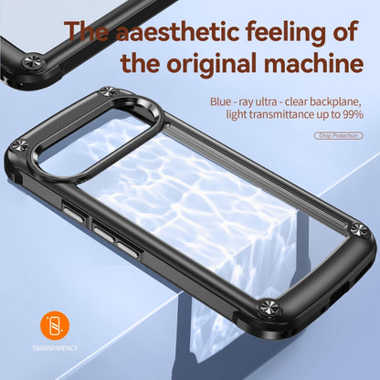 For Google Pixel 9 / 9 Pro TPU + PC Lens Protection Phone Case(Black) by buy2fix