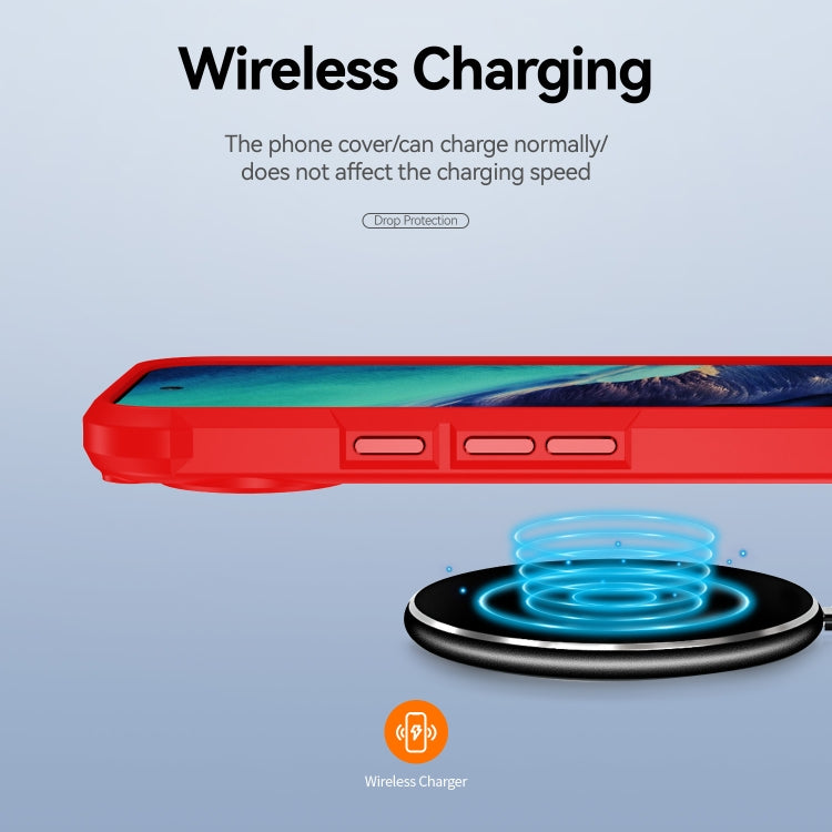 For Google Pixel 9 / 9 Pro TPU + PC Lens Protection Phone Case(Red) by buy2fix