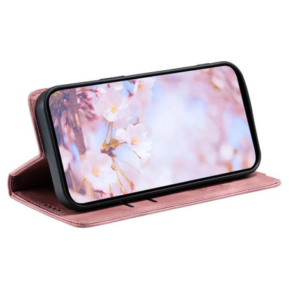 For Google Pixel 10 Pro XL Totem Embossed Magnetic Leather Phone Case(Rose Gold) - Google Cases by buy2fix | Online Shopping UK | buy2fix