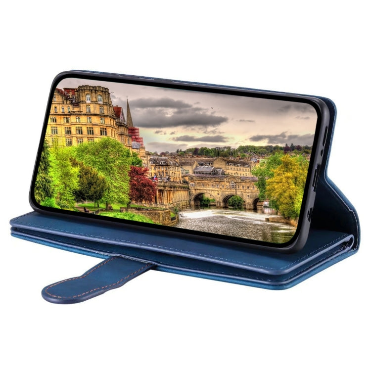 For Google Pixel 9 Pro XL Nine Card Zipper Bag Leather Phone Case with Lanyard(Blue) by buy2fix