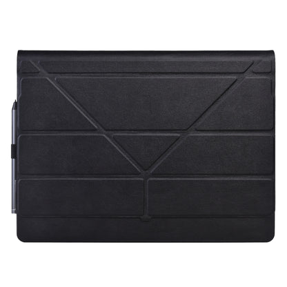 For Microsoft Surface Book 3 / 2 / 1 13.5 inch Deformation Single Screen Leather Laptop Case(Black) by buy2fix