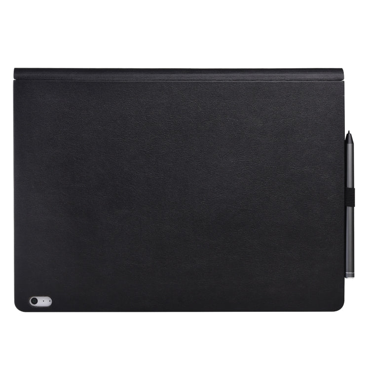 For Microsoft Surface Book 3 / 2 / 1 13.5 inch Deformation Single Screen Leather Laptop Case(Black) by buy2fix