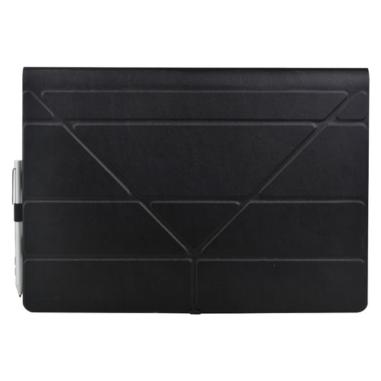 For Microsoft Surface Book 3 / 2 / 1 15 inch Deformation All-inclusive Leather Laptop Case(Black) by buy2fix