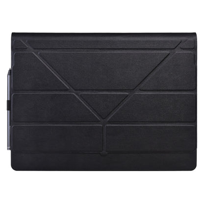 For Microsoft Surface Book 13.5 inch i7 Deformation All-inclusive Leather Laptop Case(Black) by buy2fix