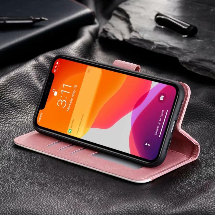 For Google Pixel 10 Pro XL Nail Skin Feel Stitching Calf Texture Leather Phone Case(Rose Gold) - Google Cases by buy2fix | Online Shopping UK | buy2fix
