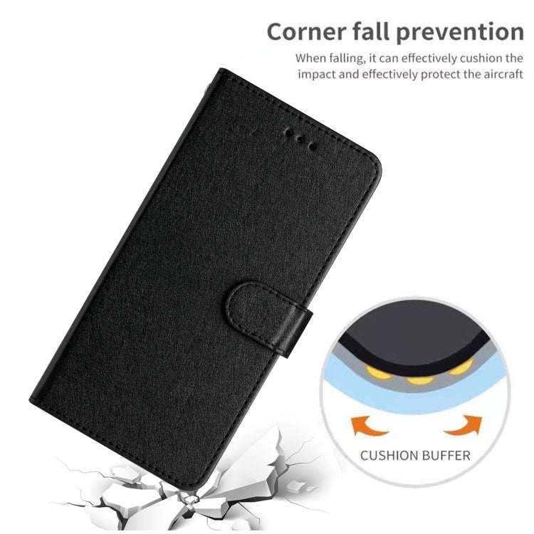 For iPhone 16 Pro Silk Texture Horizontal Flip Leather Phone Case(Black) by buy2fix