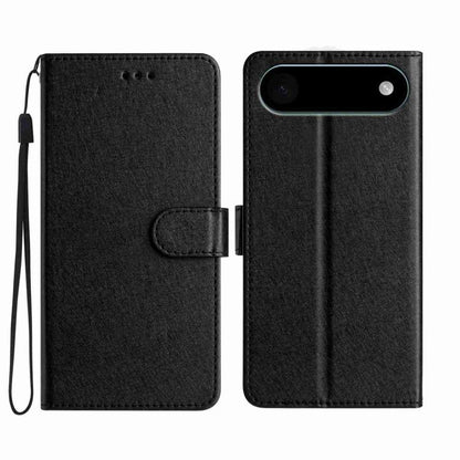 For iPhone Air Silk Texture Horizontal Flip Leather Phone Case(Black) - iPhone Air Cases by buy2fix | Online Shopping UK | buy2fix