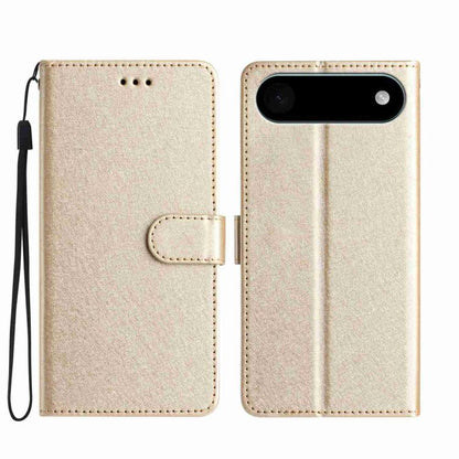For iPhone Air Silk Texture Horizontal Flip Leather Phone Case(Gold) - iPhone Air Cases by buy2fix | Online Shopping UK | buy2fix