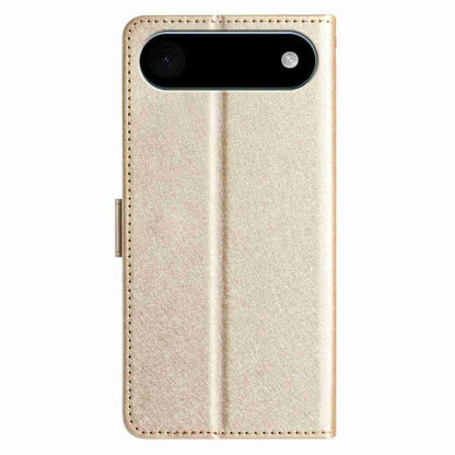 For iPhone Air Silk Texture Horizontal Flip Leather Phone Case(Gold) - iPhone Air Cases by buy2fix | Online Shopping UK | buy2fix