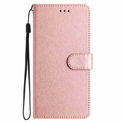 For iPhone Air Silk Texture Horizontal Flip Leather Phone Case(Rose Gold) - iPhone Air Cases by buy2fix | Online Shopping UK | buy2fix