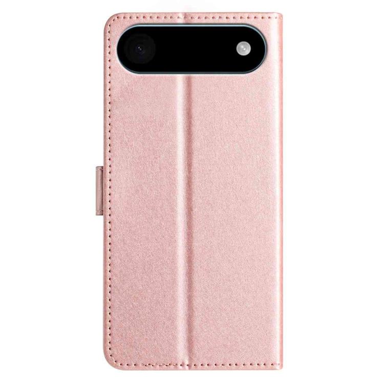 For iPhone Air Silk Texture Horizontal Flip Leather Phone Case(Rose Gold) - iPhone Air Cases by buy2fix | Online Shopping UK | buy2fix
